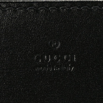 Gucci Boarded Plutone Calfskin Horsebit 1955 Wallet On Chain Black 6 of 8