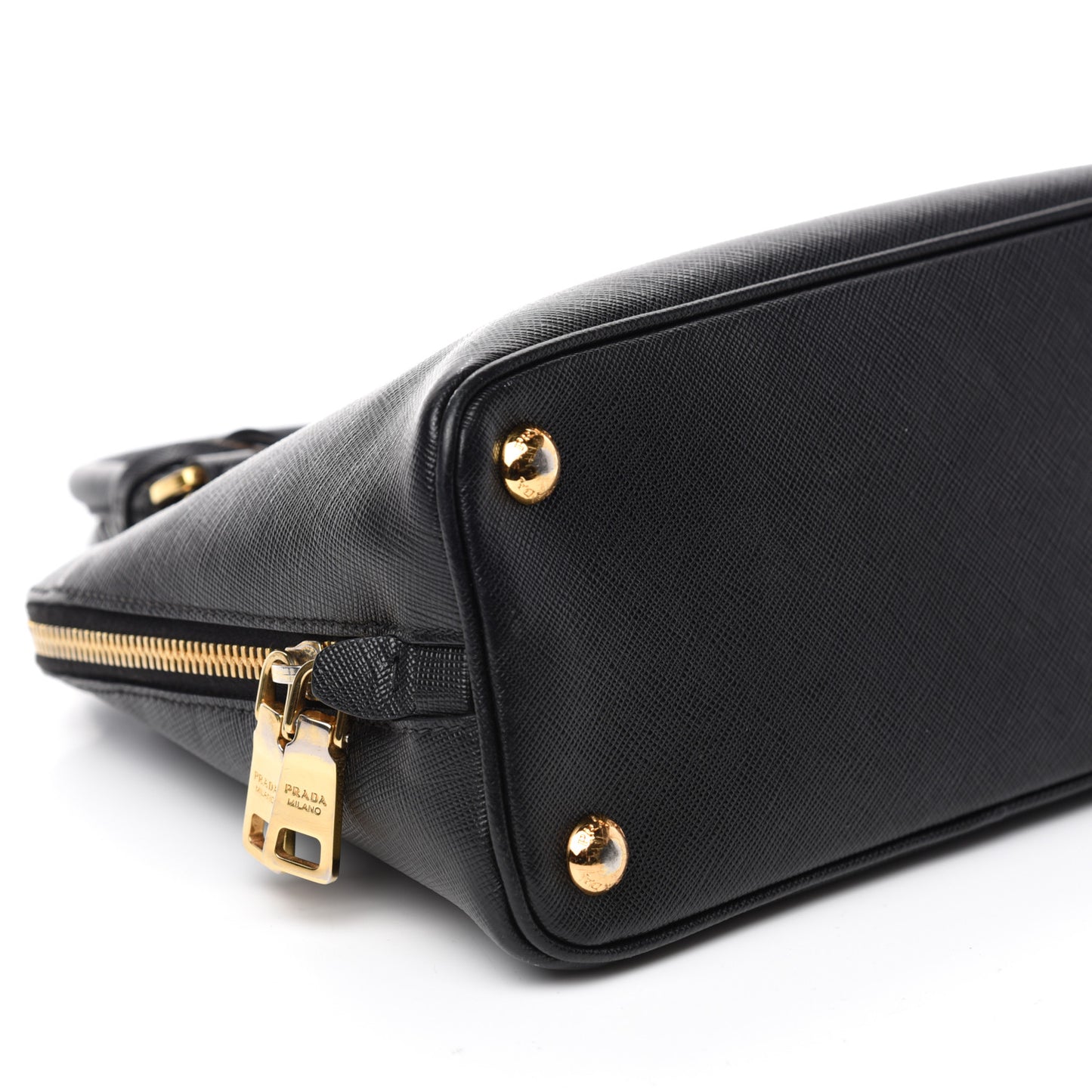 Saffiano Lux Small Promenade Tote Black
