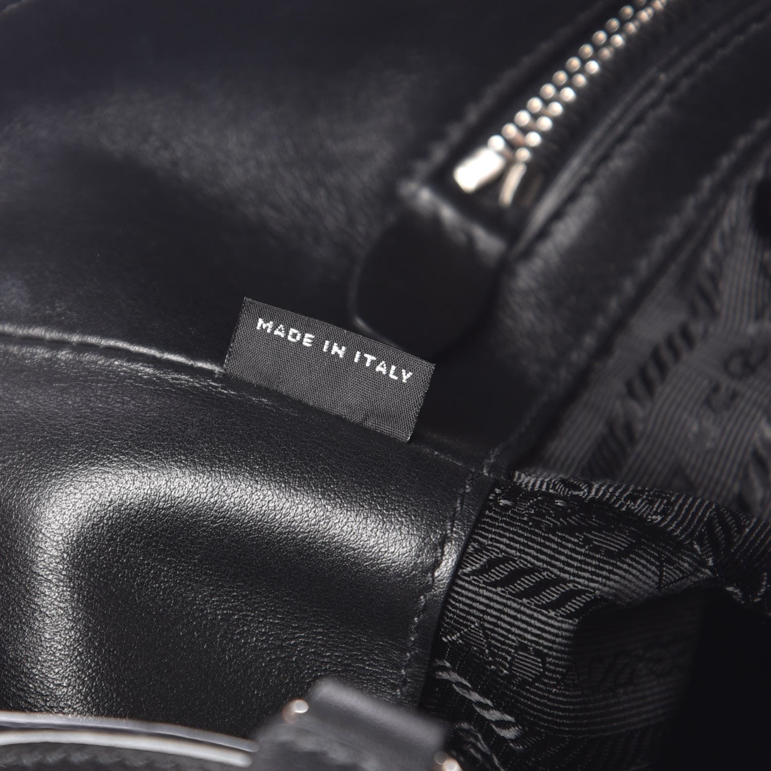 Prada Soft Calfskin Tote Black 8 of 14