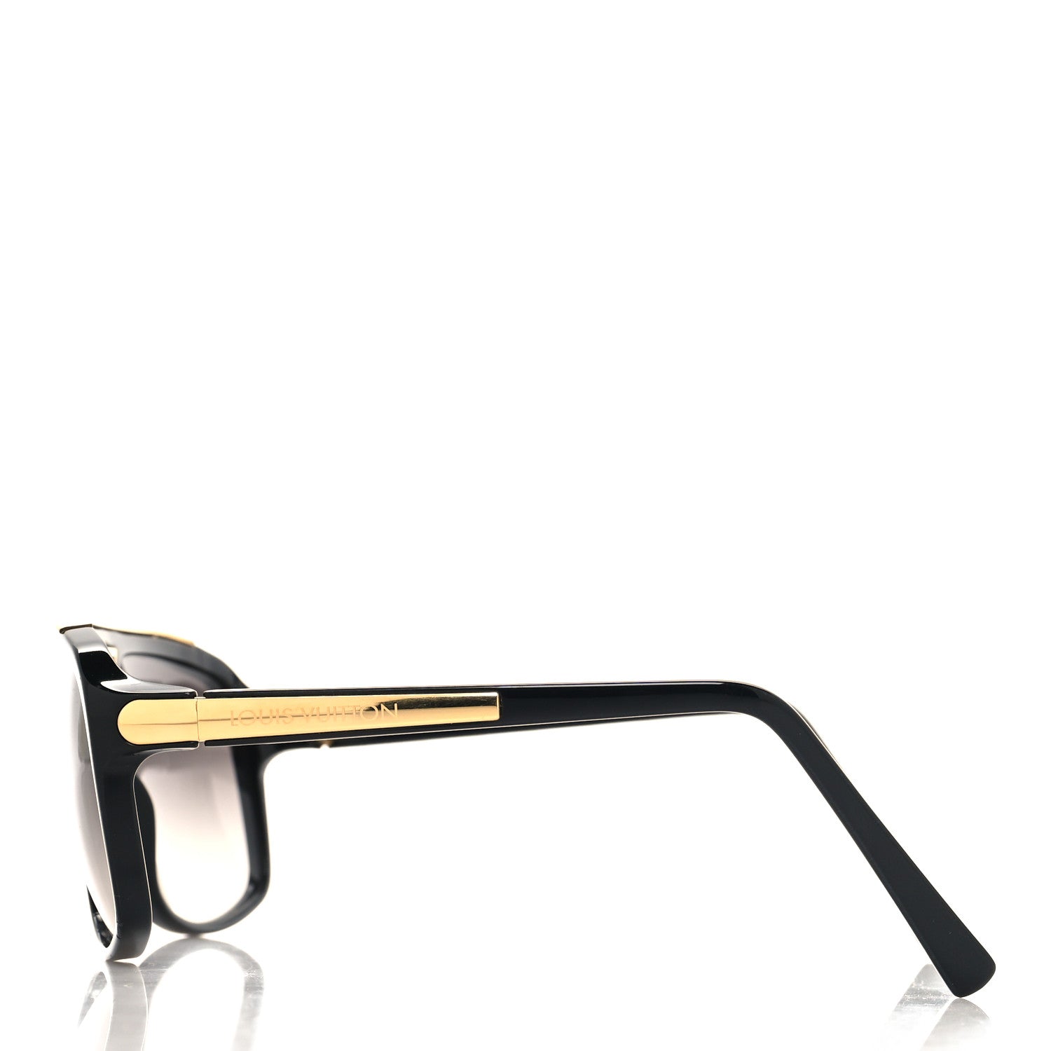 Louis Vuitton Acetate Evidence Sunglasses Z0350W Black 3 of 8