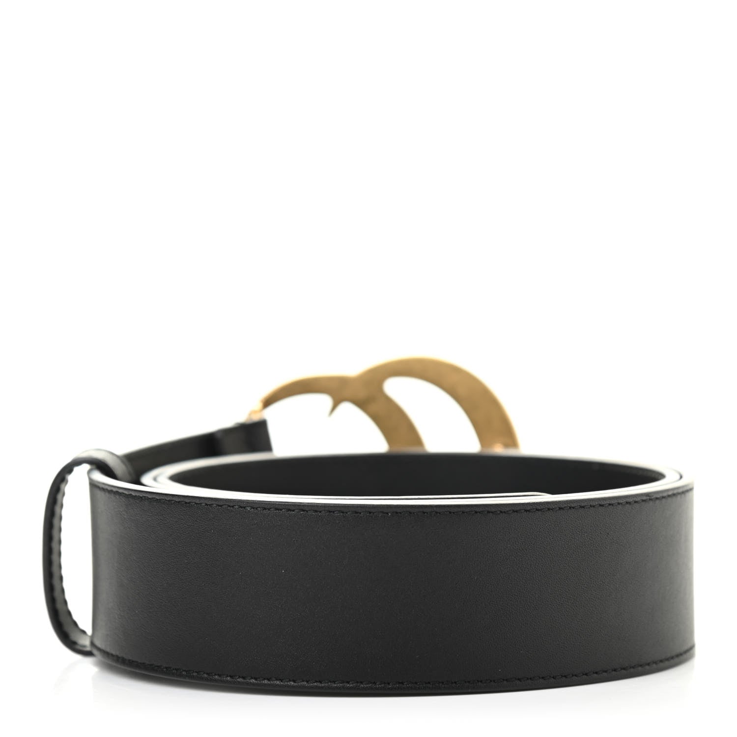 Gucci Calfskin Double G 40mm Belt 85 34 Black 2 of 8