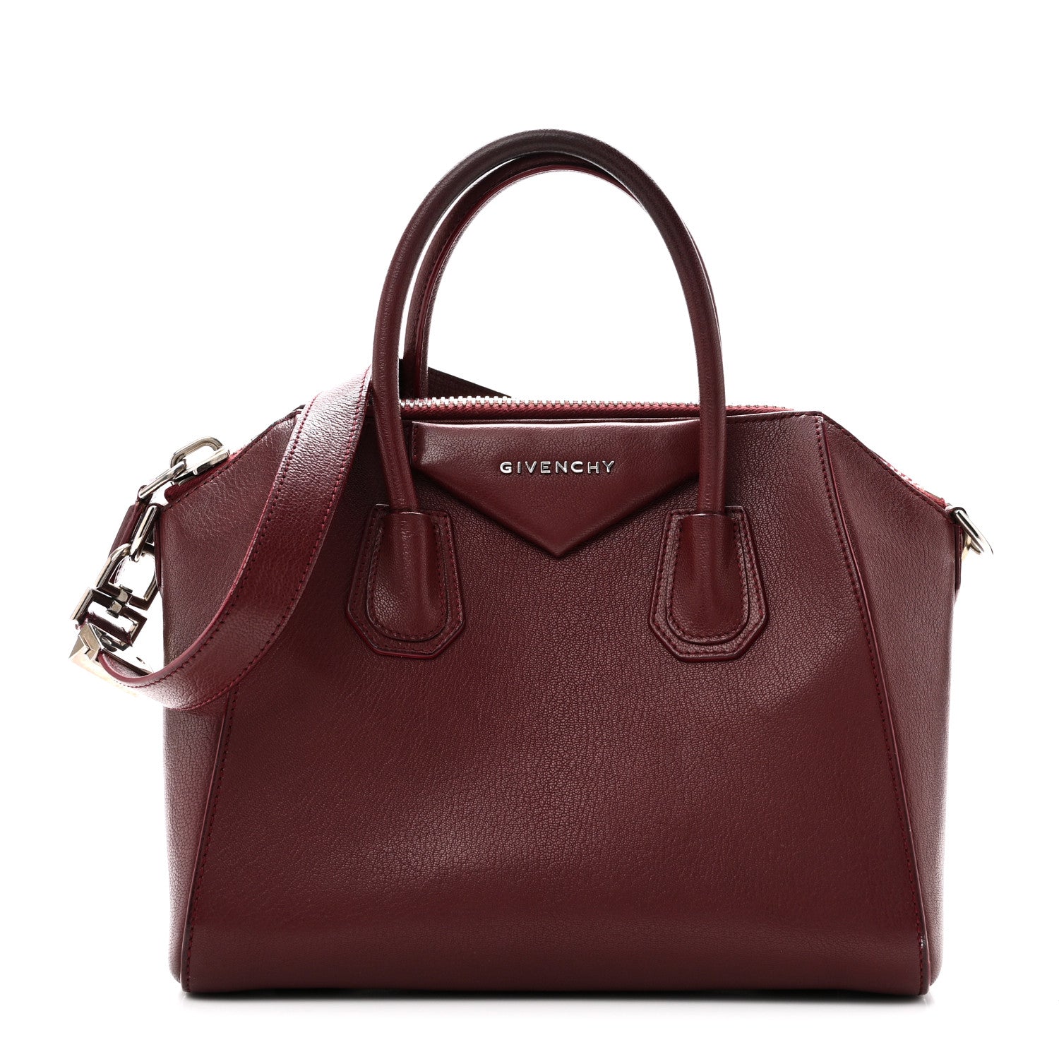 Givenchy Sugar Goatskin Small Antigona Oxblood 1 of 10