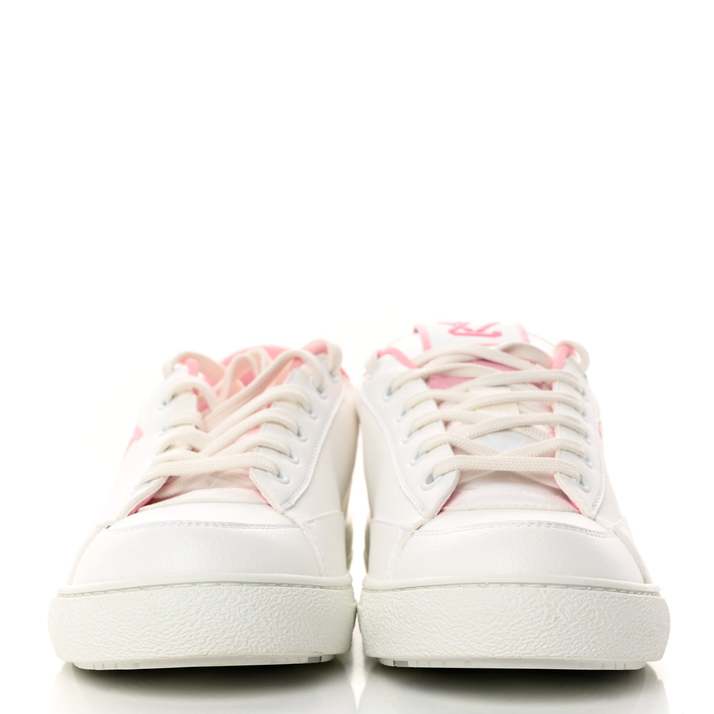 Calfskin Charlie Sneaker 39 White Rose Clair