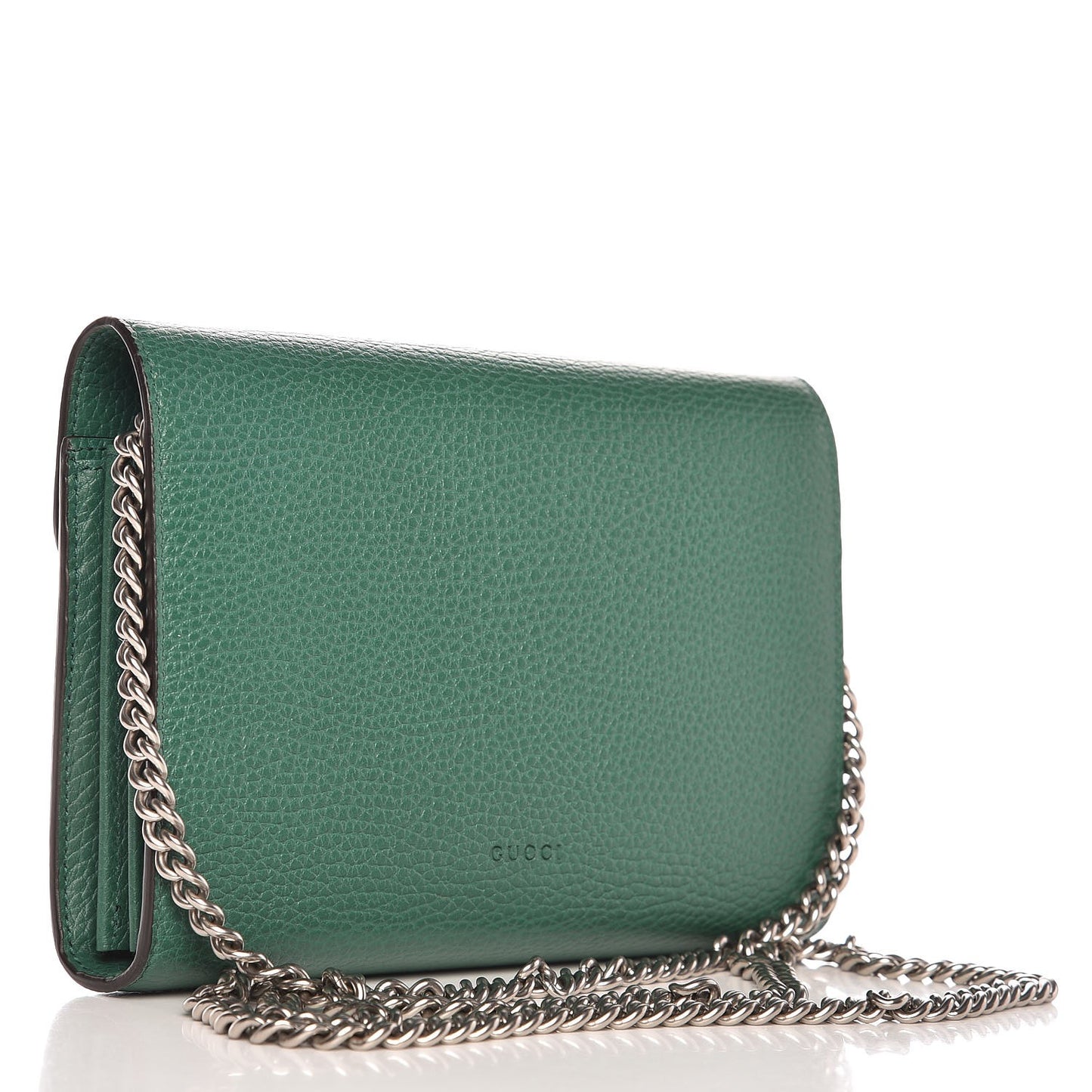 Calfskin Mini Dionysus Chain Wallet Emerald