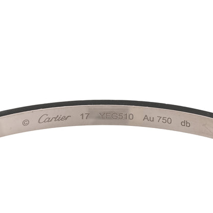 Cartier 18K White Gold Small LOVE Bracelet 17 3 of 8