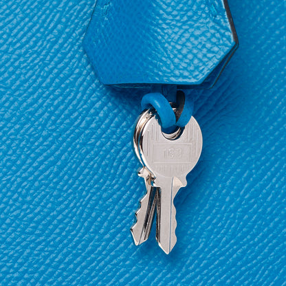 Hermes Epsom Kelly Sellier 32 Bleu Zanzibar 33 of 36