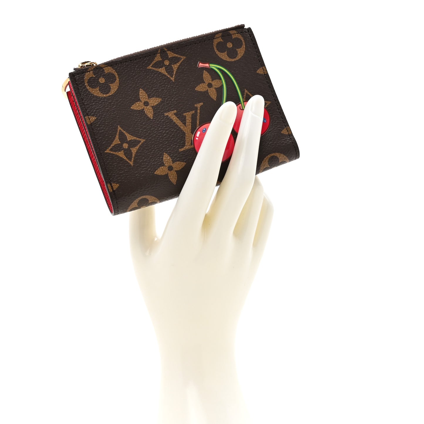 LV X TM Monogram Cerises Lisa Wallet
