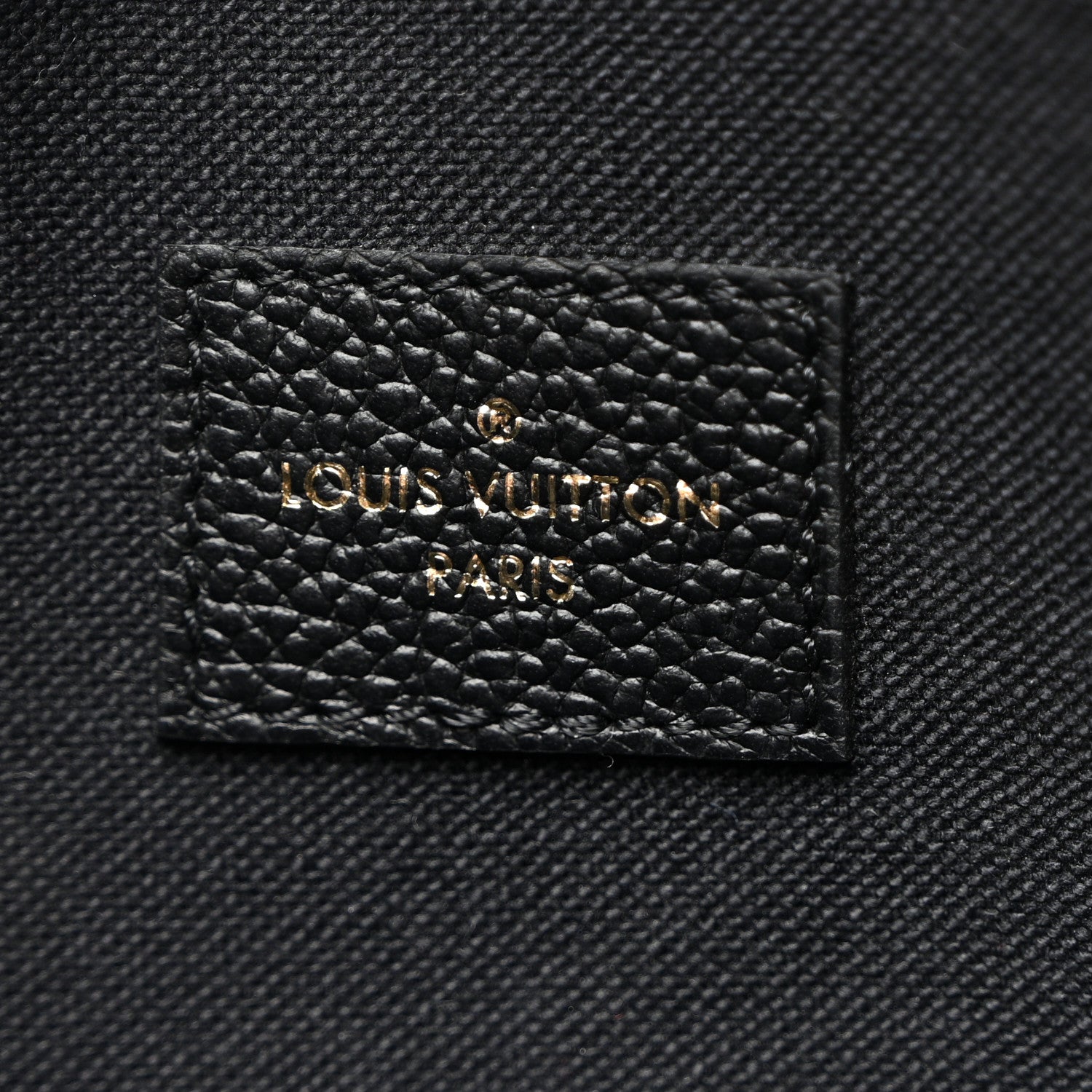Louis Vuitton Empreinte Pochette Felicie Chain Wallet Black 7 of 10