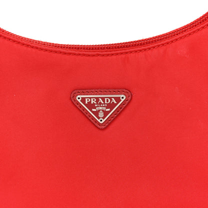 Prada Tessuto Nylon Mini Re-Edition 2000 Bag Rosso 7 of 9