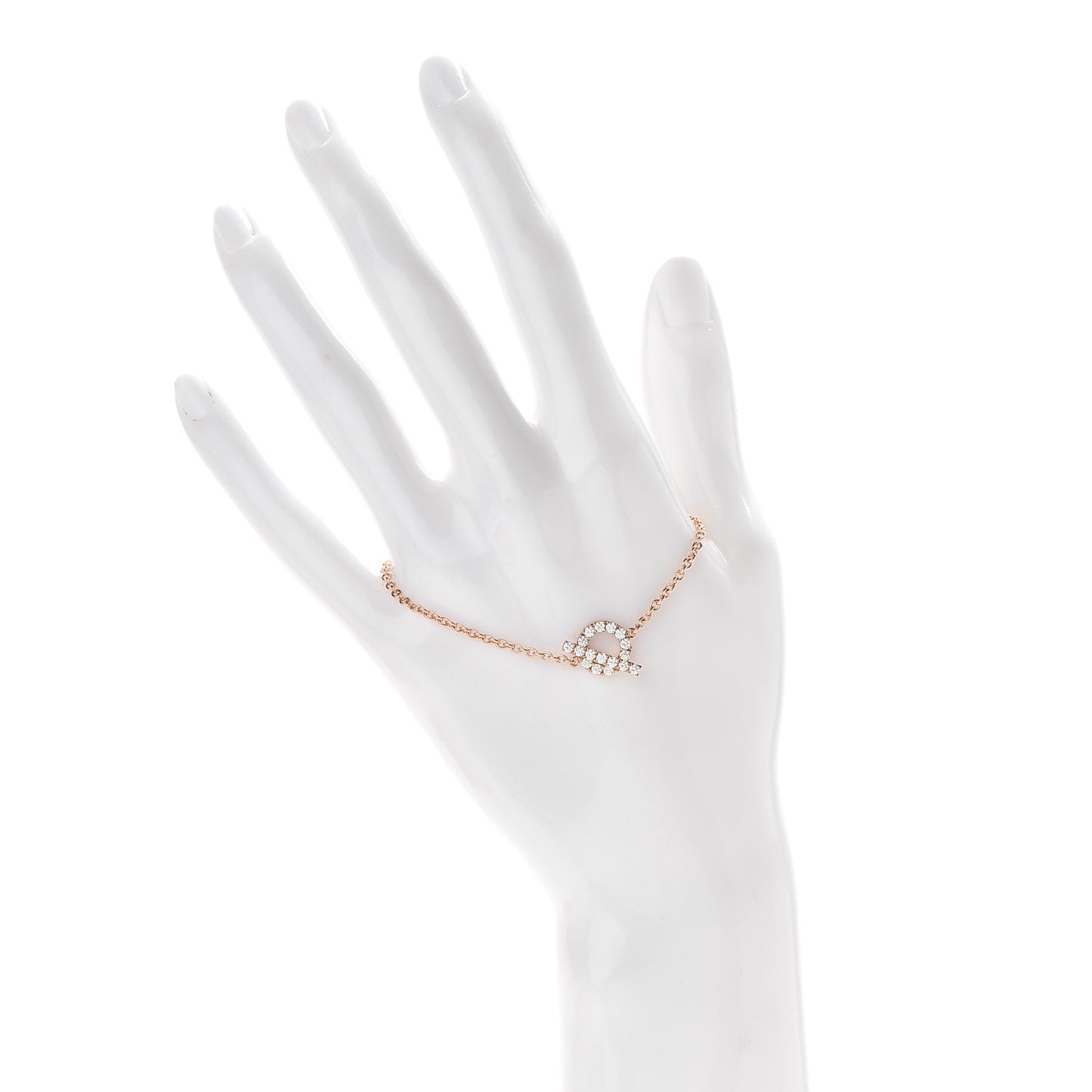 18K Rose Gold Diamond Finesse Bracelet SH