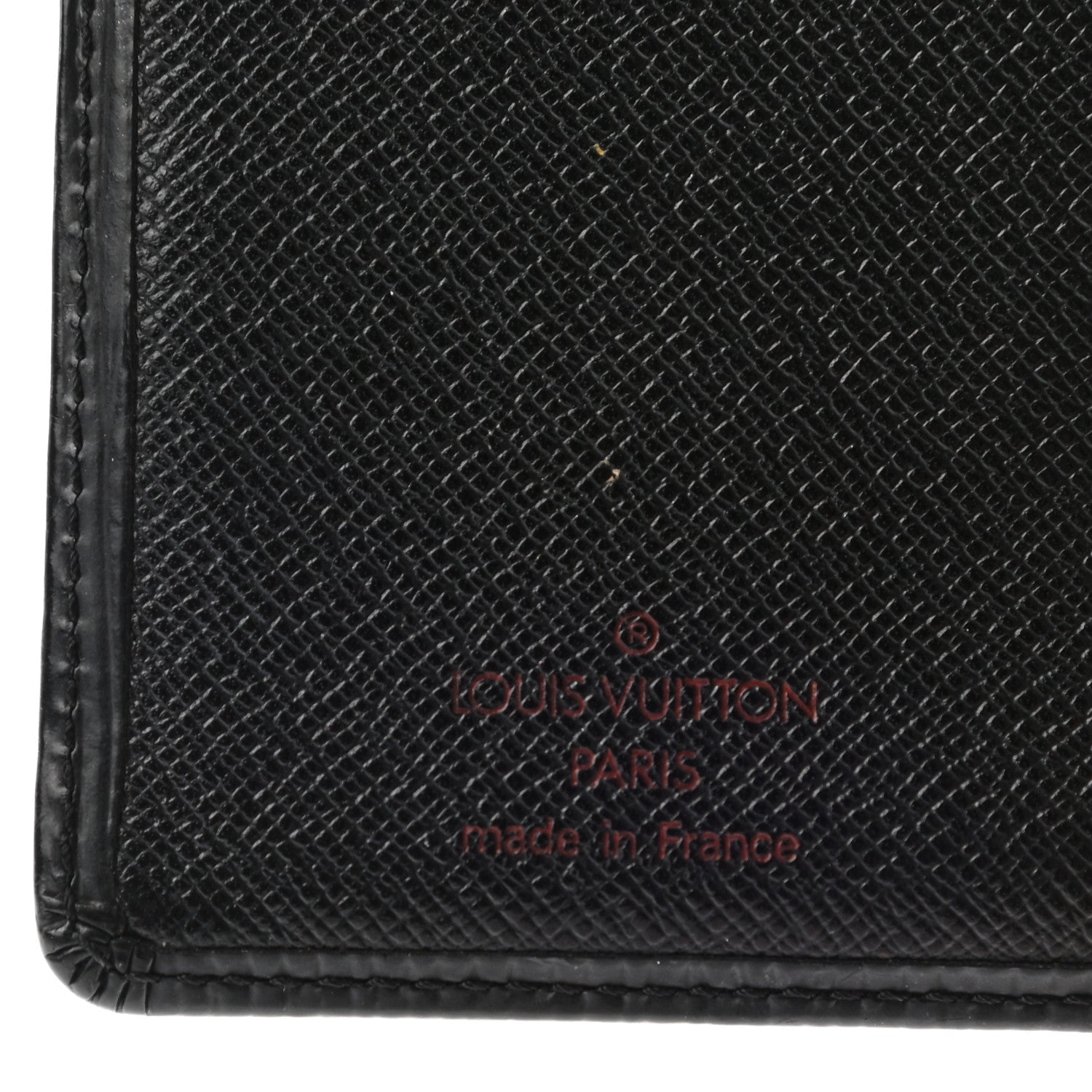 Louis Vuitton Epi French Purse Wallet Black 6 of 11