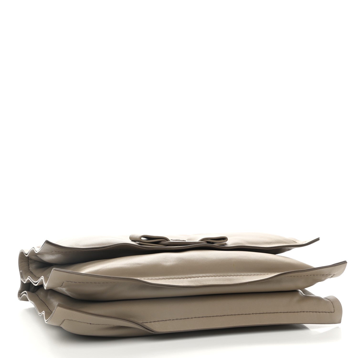 Salvatore Ferragamo Calfskin Small Viva Bow Shoulder Bag Bay Leaf 4 of 11