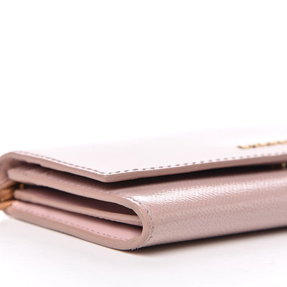 Burberry Patent Porter Continental Wallet Orchid 8 of 12