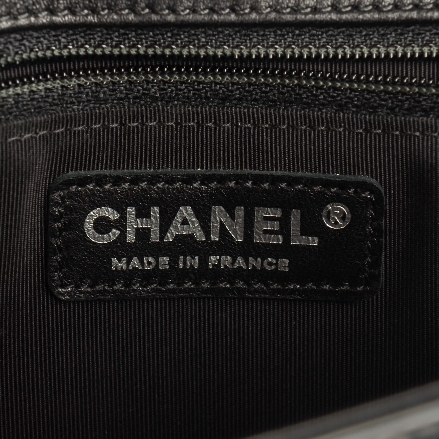 Chanel Glazed Calfskin Medium Boy Flap Black 6 of 8