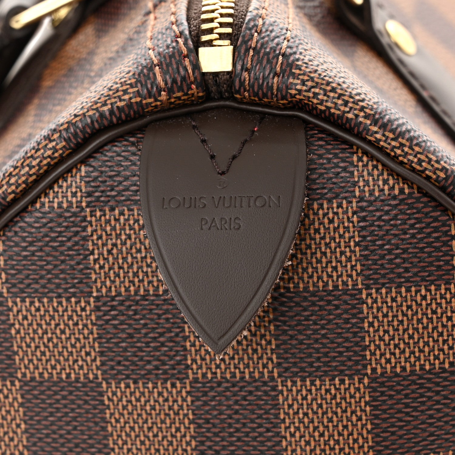 Louis Vuitton Damier Ebene Speedy 25 7 of 9