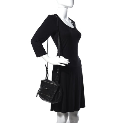 Givenchy Tumbled Sheepskin Mini Pandora Black 2 of 16