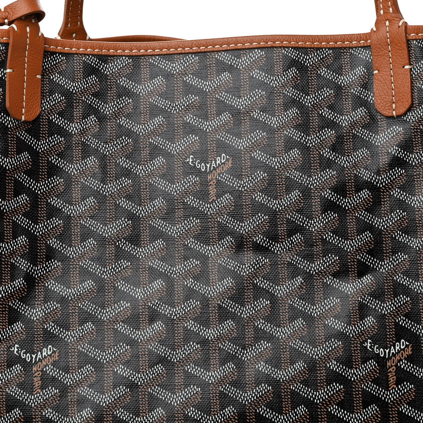 Goyardine Saint Louis GM Black Gold