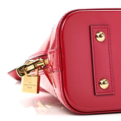 Louis Vuitton Vernis Alma BB Rose Indien 8 of 9