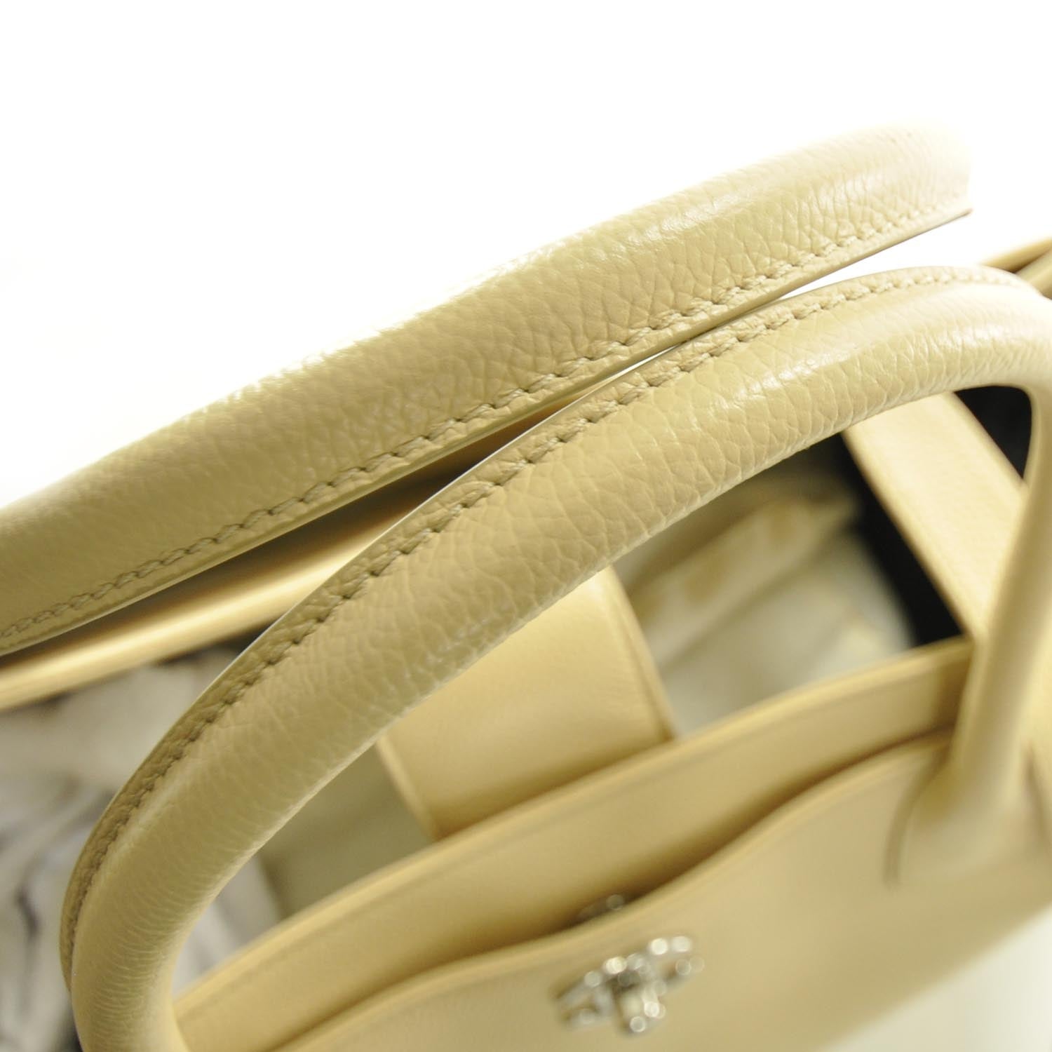 Chanel Caviar Cerf Shopper Tote Beige 5 of 10