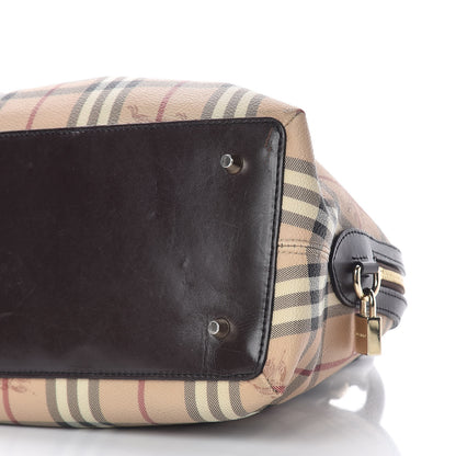 Burberry Haymarket Check Thornley Satchel Chocolate 16 of 22