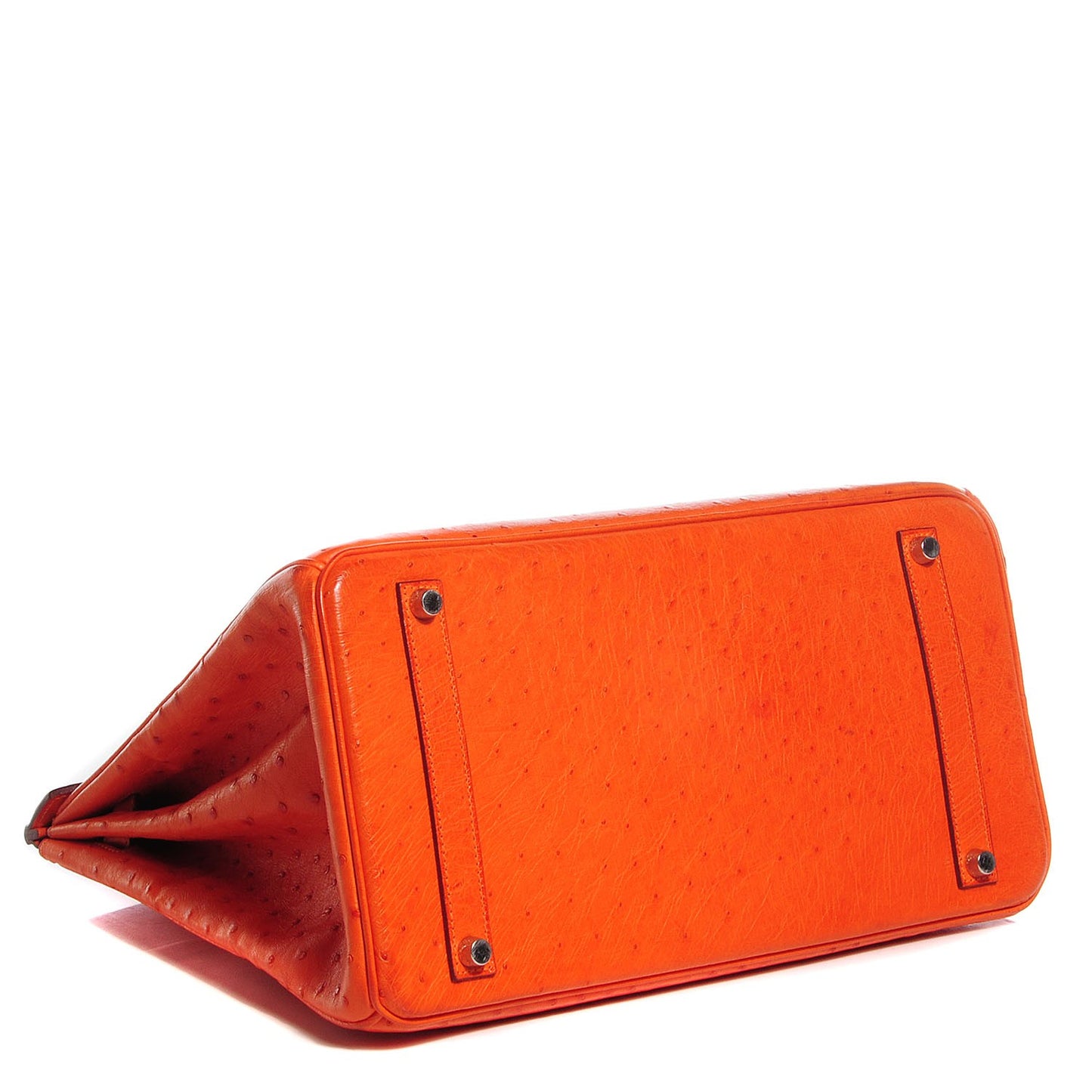 Ostrich Birkin 35 Orange