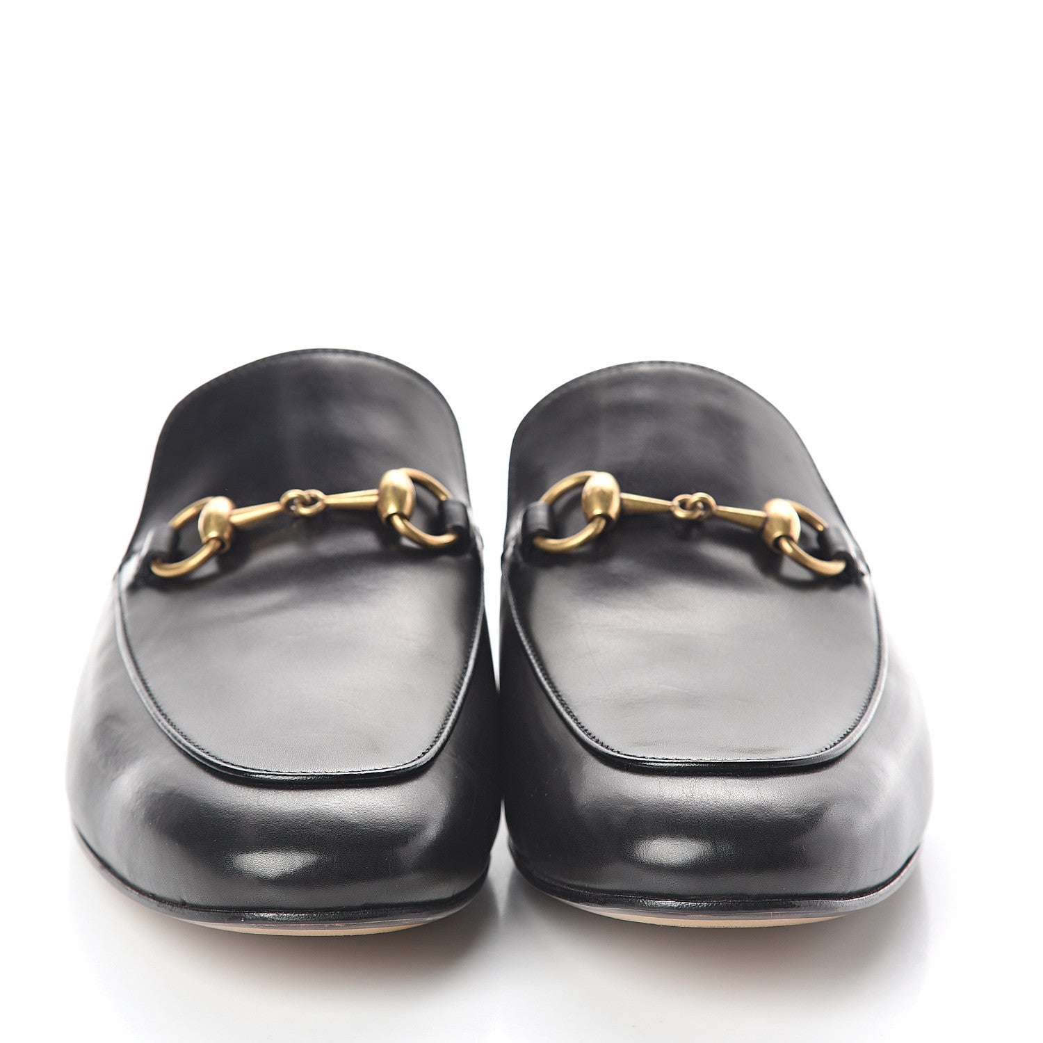 Gucci Calfskin Mens Princetown Slippers 8 Black 2 of 8