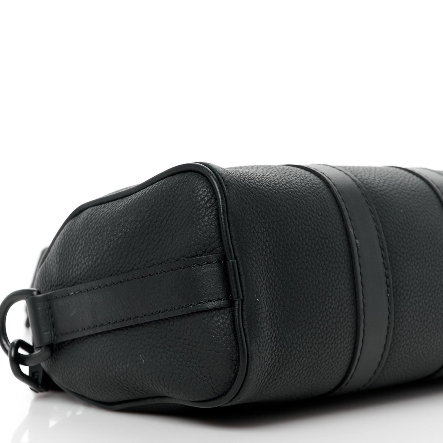 Grained Calfskin Aerogram Keepall XS Black