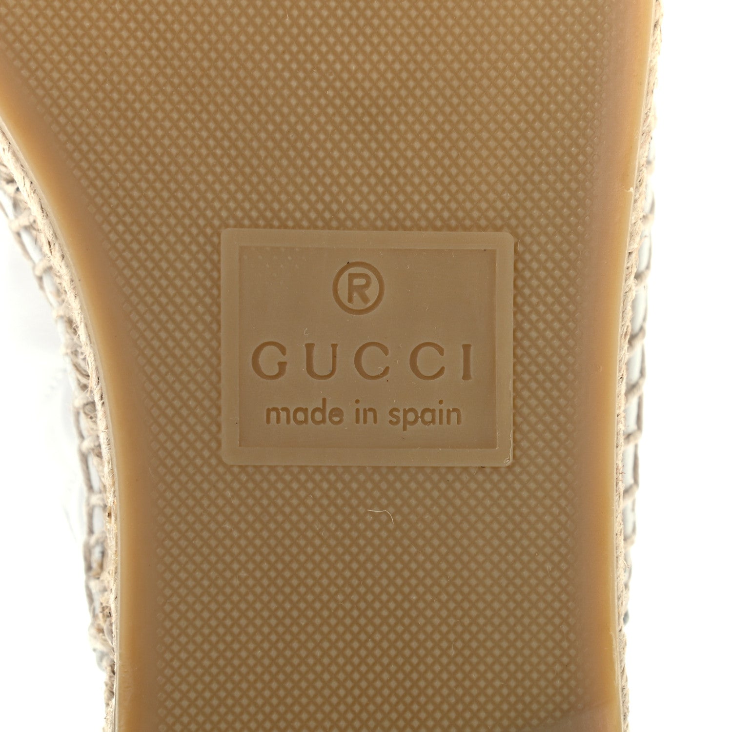 Gucci Nappa Matelasse GG Marmont Espadrille Slippers 39 Great White 8 of 16