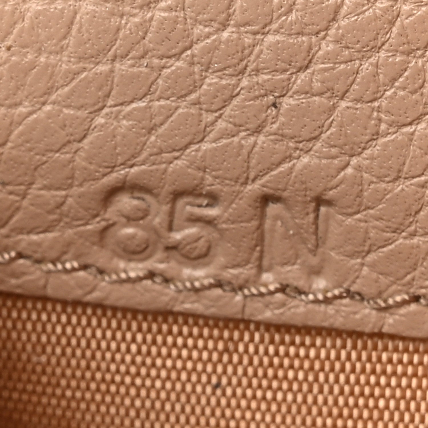 Prada Vitello Daino Metal Chain Wallet Cammeo 7 of 16