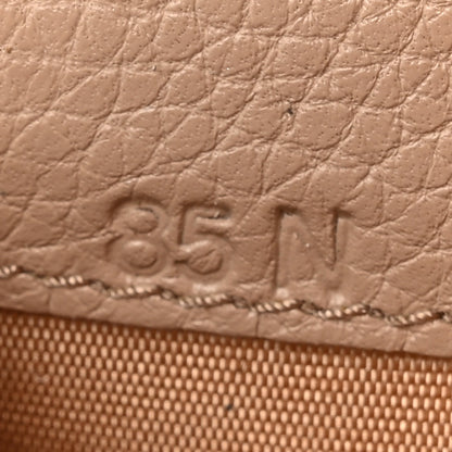 Prada Vitello Daino Metal Chain Wallet Cammeo 7 of 16