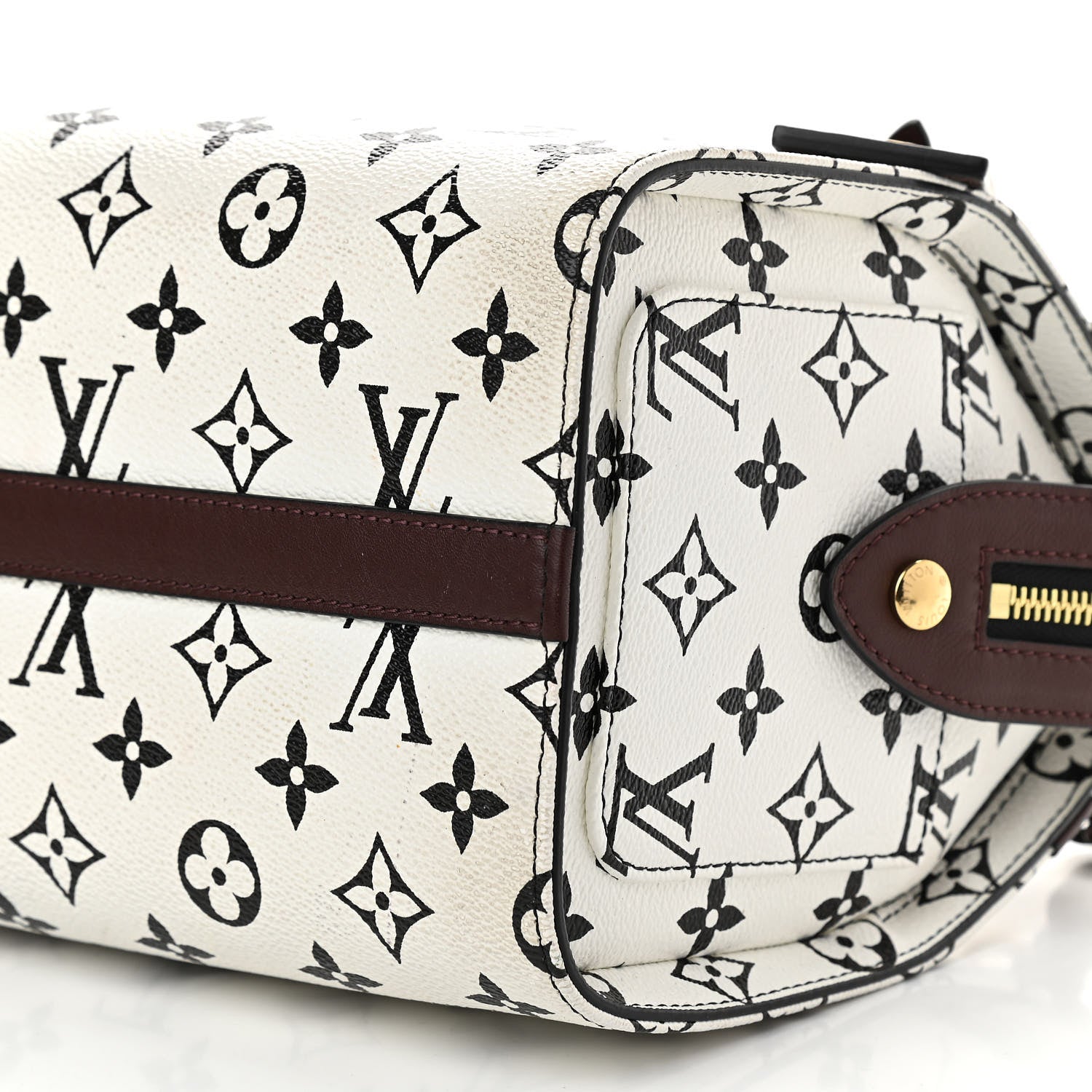 Louis Vuitton Monogram Speedy Amazon PM White Chocolat 9 of 18