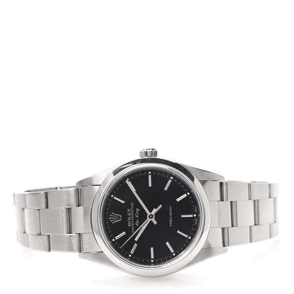 Rolex Stainless Steel 34mm Air-King Oyster Perpetual Precision Watch Black 14000 3 of 5
