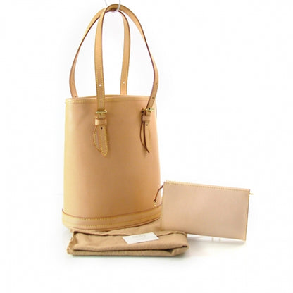 Louis Vuitton Leather Bucket 23 w/Pouch 3 of 10