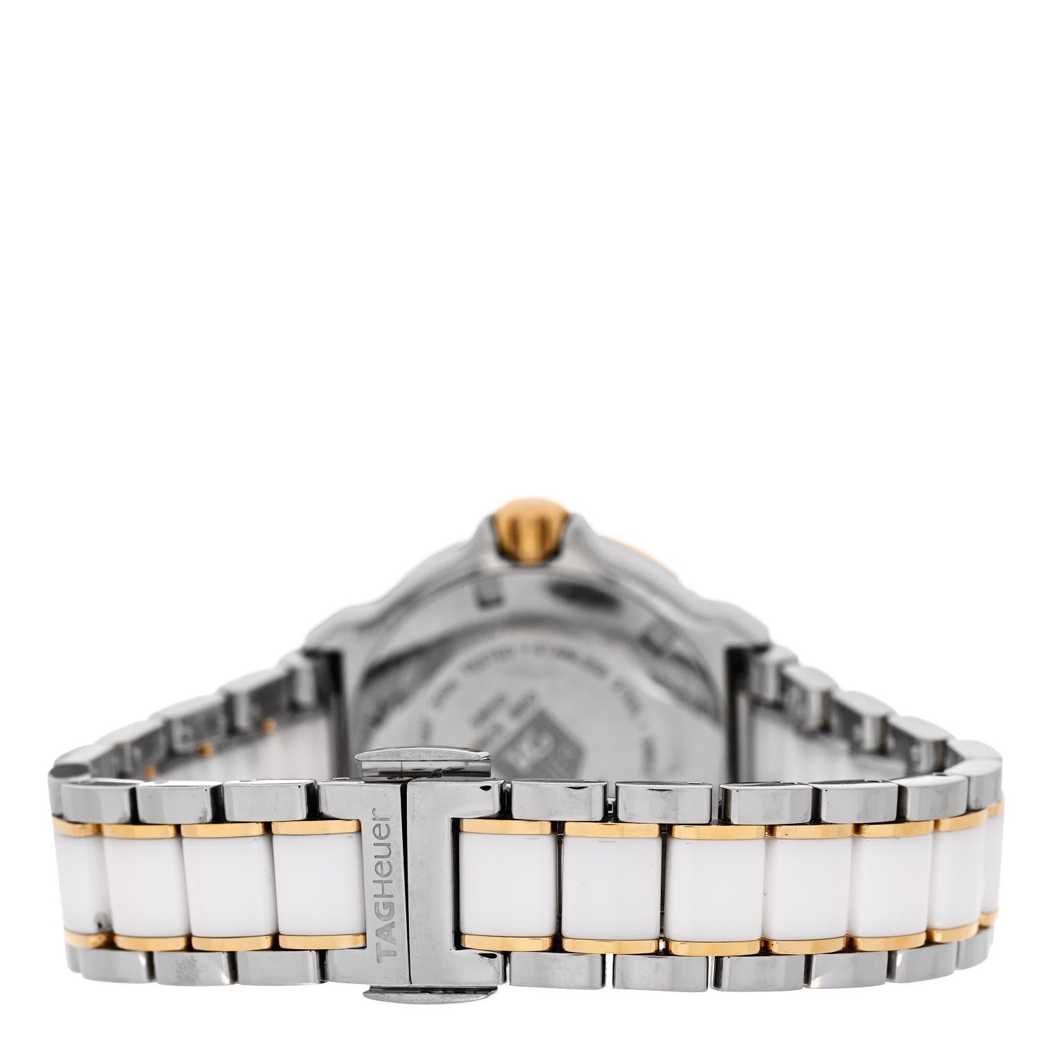 Tag Heuer Stainless Steel Ceramic Diamond 34mm Formula 1 Quartz Watch White WAH1221 3 of 5