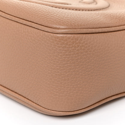 Gucci Pebbled Calfskin Small Soho Disco Bag Camelia 9 of 11