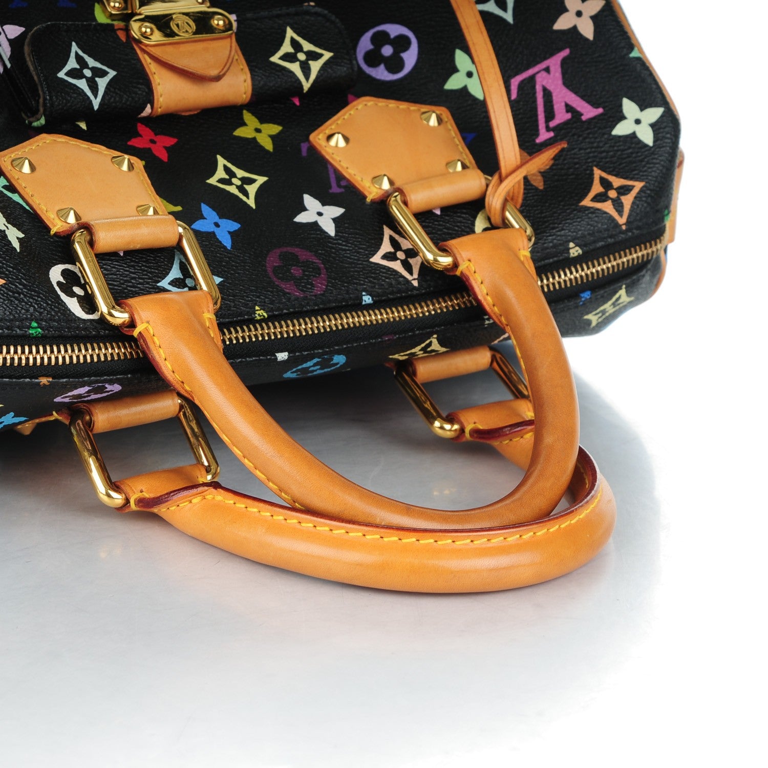 Louis Vuitton Monogram Multicolor Speedy 30 Black 8 of 9