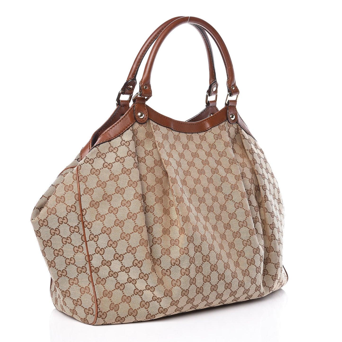 Monogram Large Sukey Tote Brown