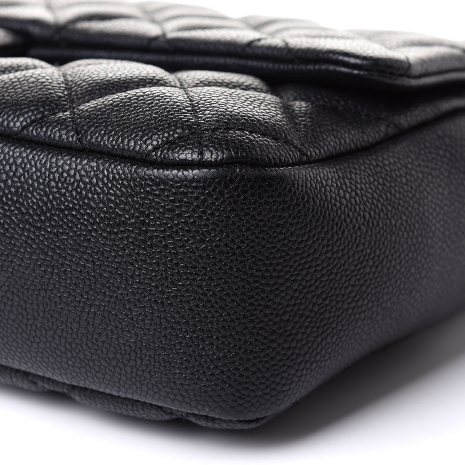 Chanel Caviar Quilted Jumbo Easy Flap Black 10 of 11