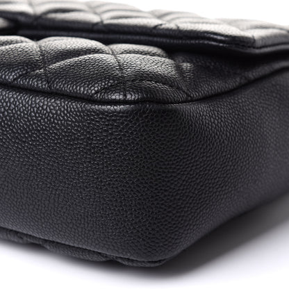 Chanel Caviar Quilted Jumbo Easy Flap Black 10 of 11