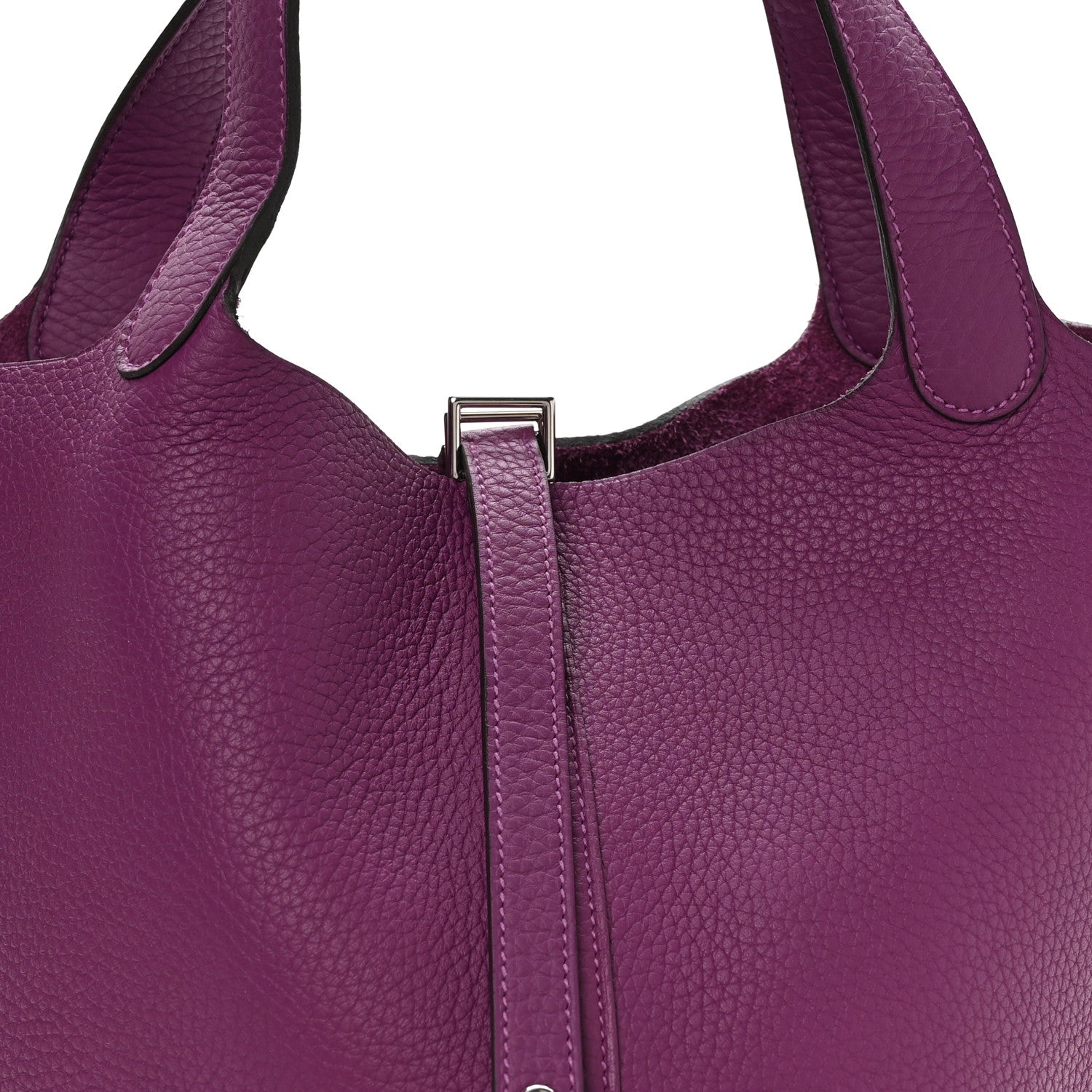 Hermes Taurillon Clemence Picotin Lock 22 MM Anemone 8 of 12