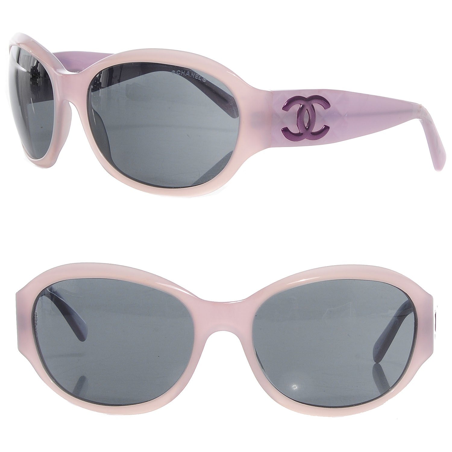 Chanel CC Sunglasses 28203 Pink 1 of 6
