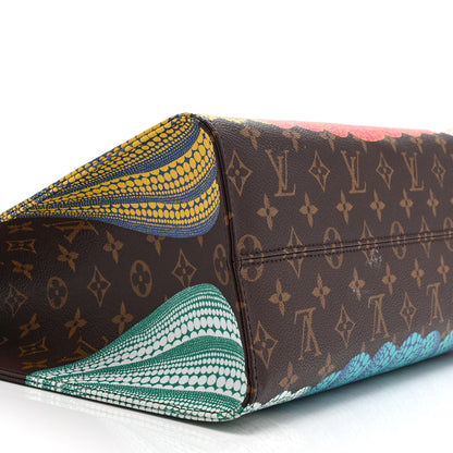 Louis Vuitton LV X YK Monogram Pumpkin Onthego MM Multicolor 8 of 10