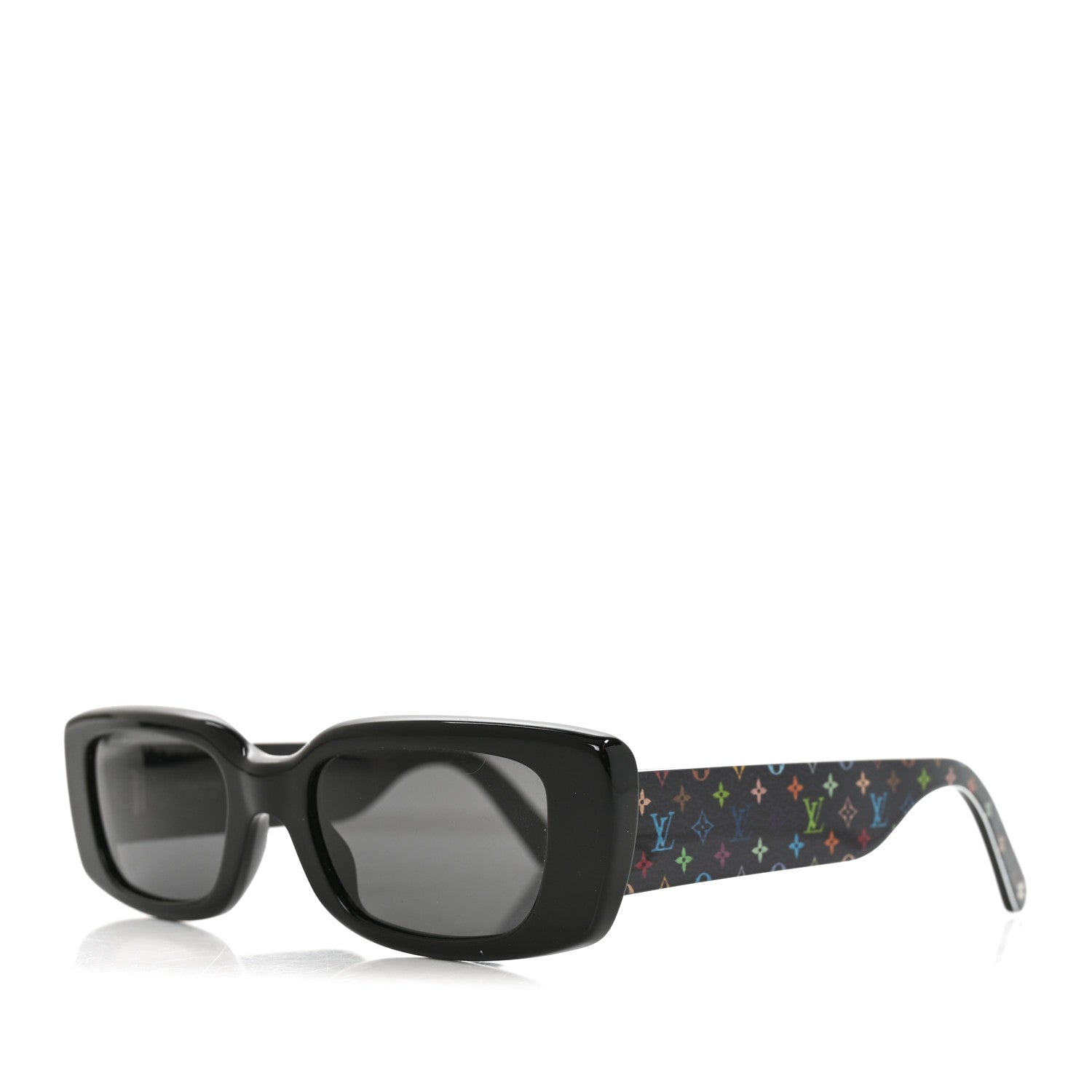 Louis Vuitton LV X TM Acetate Monogram Multicolor Sunglasses Z2709W Black 1 of 7