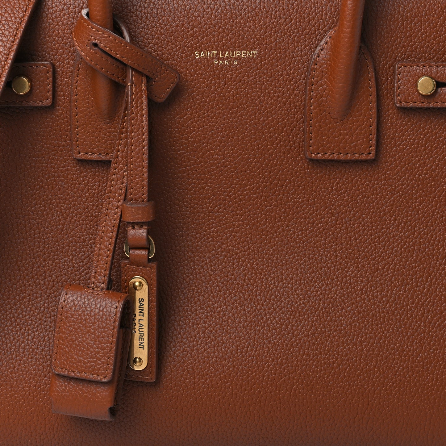 Grained Calfskin Baby Sac De Jour Supple Canyon