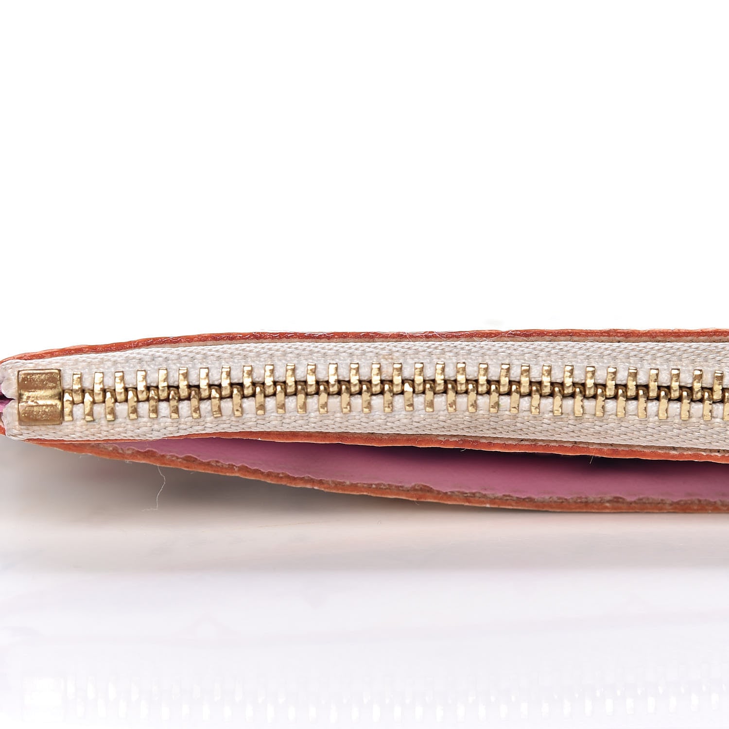 Louis Vuitton Monogram Multicolor Key Pouch White Litchi 10 of 11