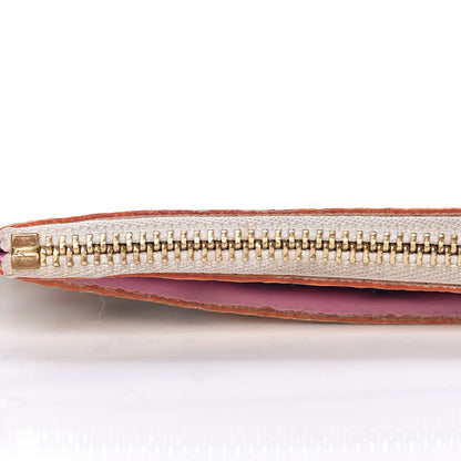 Louis Vuitton Monogram Multicolor Key Pouch White Litchi 10 of 11