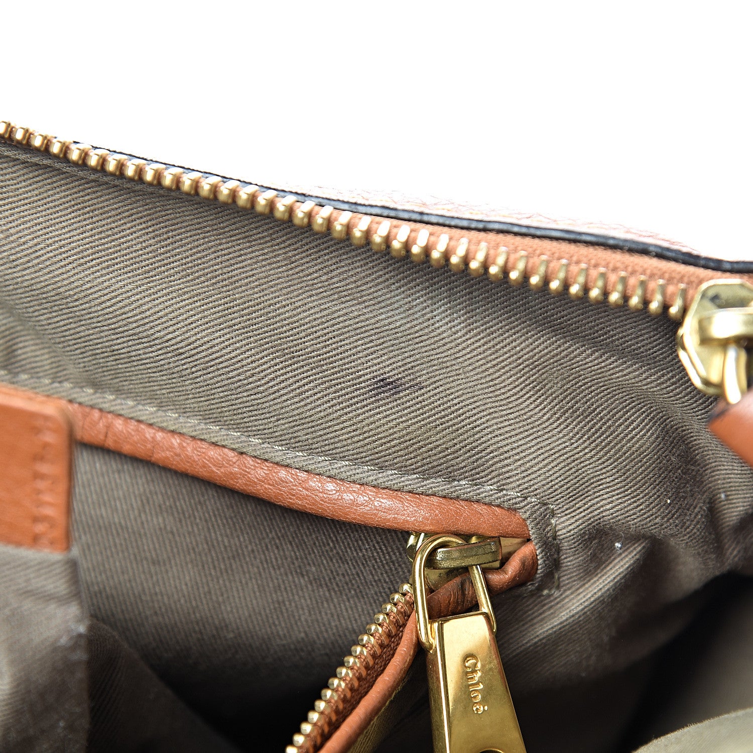Chloe Calfskin Medium Marcie Satchel Tan 12 of 23