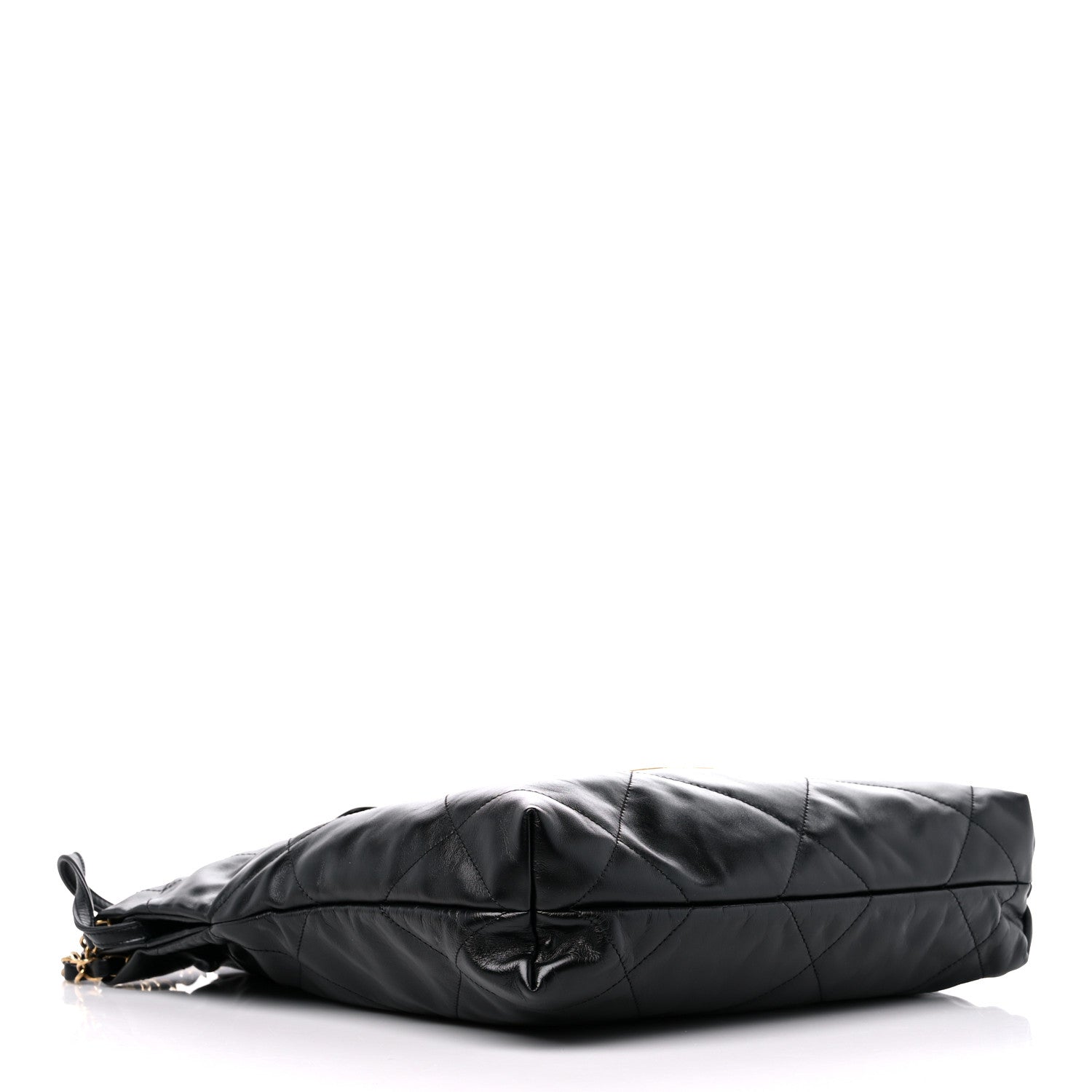 Chanel Shiny Calfskin Quilted Small Chanel 22 Black 5 of 10