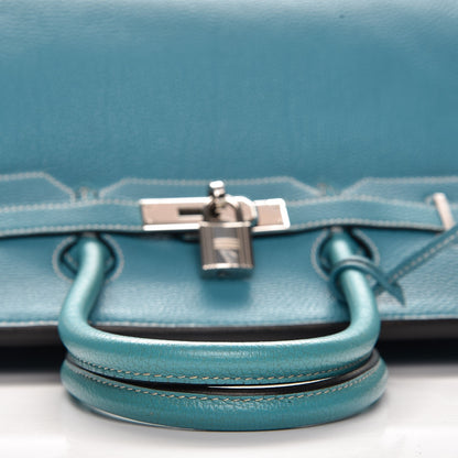 Hermes Togo Birkin 35 Blue Jean 27 of 38