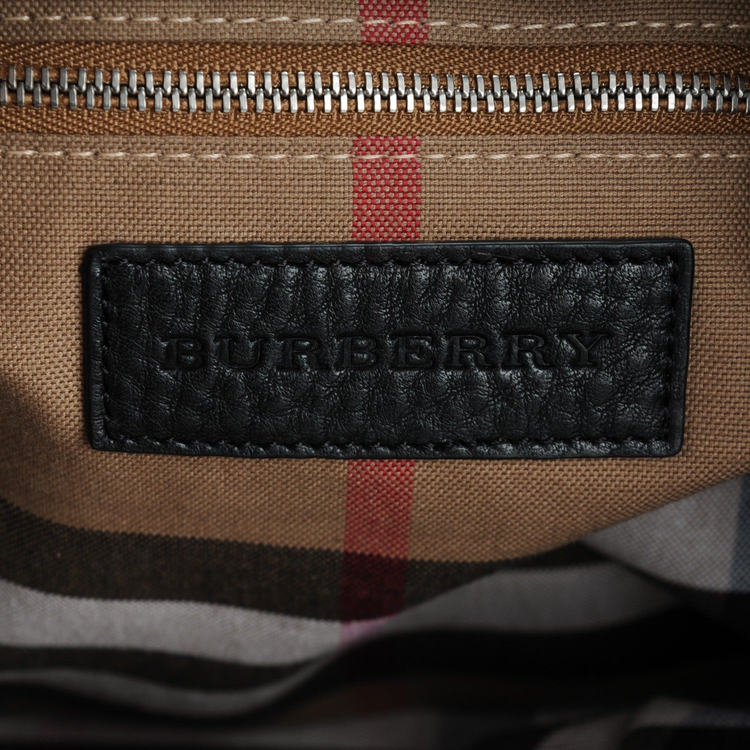 Burberry Calfskin Grommet Medium Maidstone Shoulder Bag Black 6 of 8